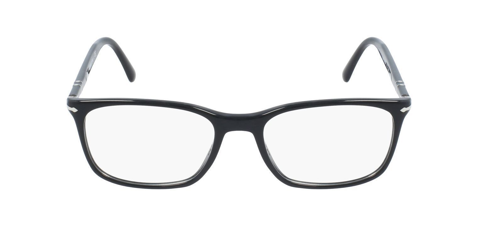 Lunettes de vue Persol Rectangle 0PO3189V Noir pour Homme