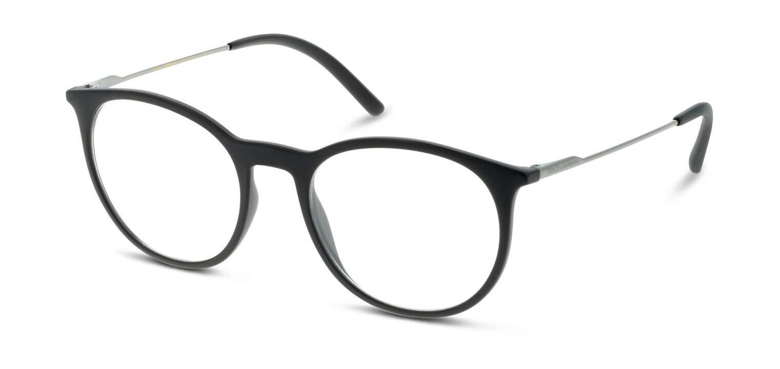 Lunettes de vue Dolce Gabbana Ronde 0DG5031 Noir mat pour Homme Visilab