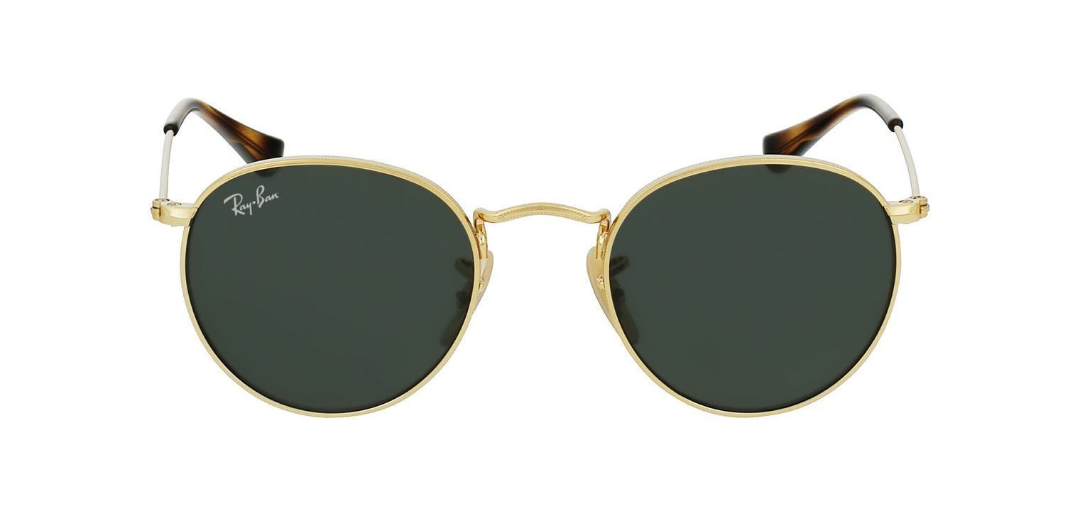 Ray-Ban Rund Sonnenbrillen 0RJ9547S Gold für Kinder