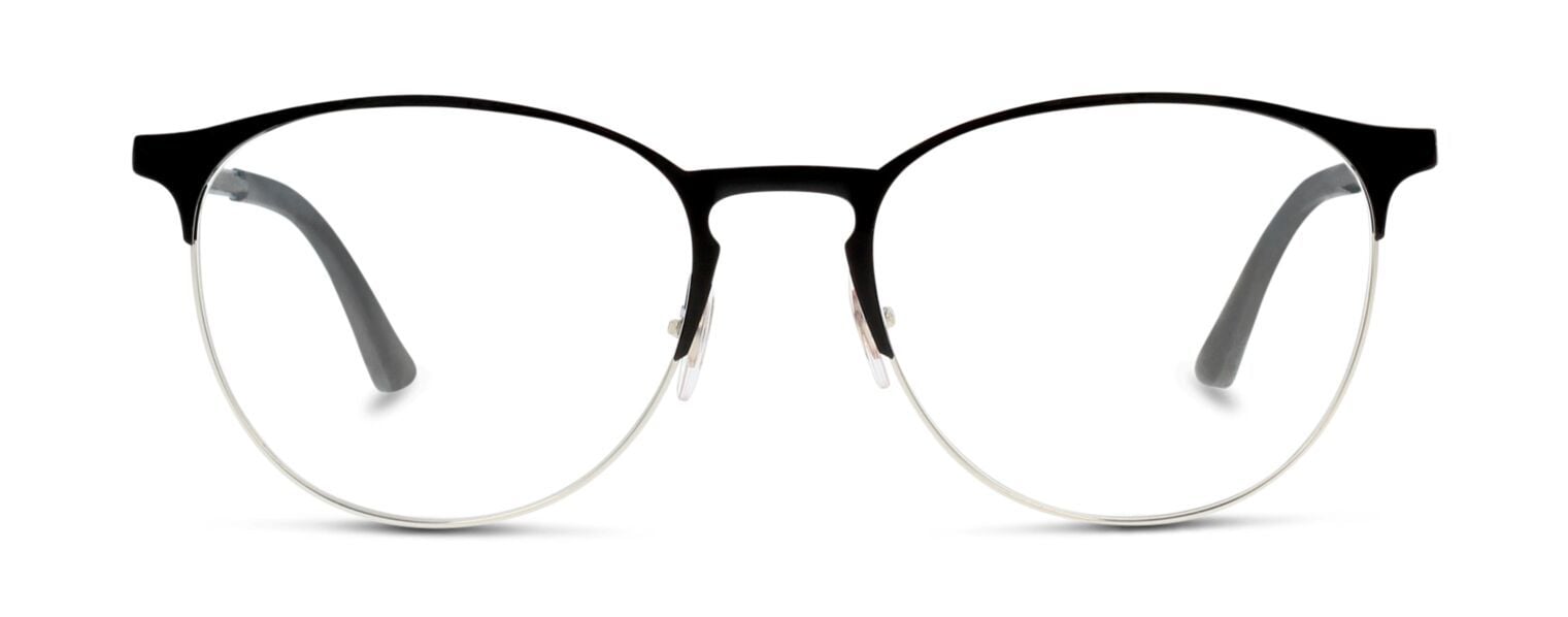 Ray-Ban Rund Brillen 6375 Sillber für Damen/Herren