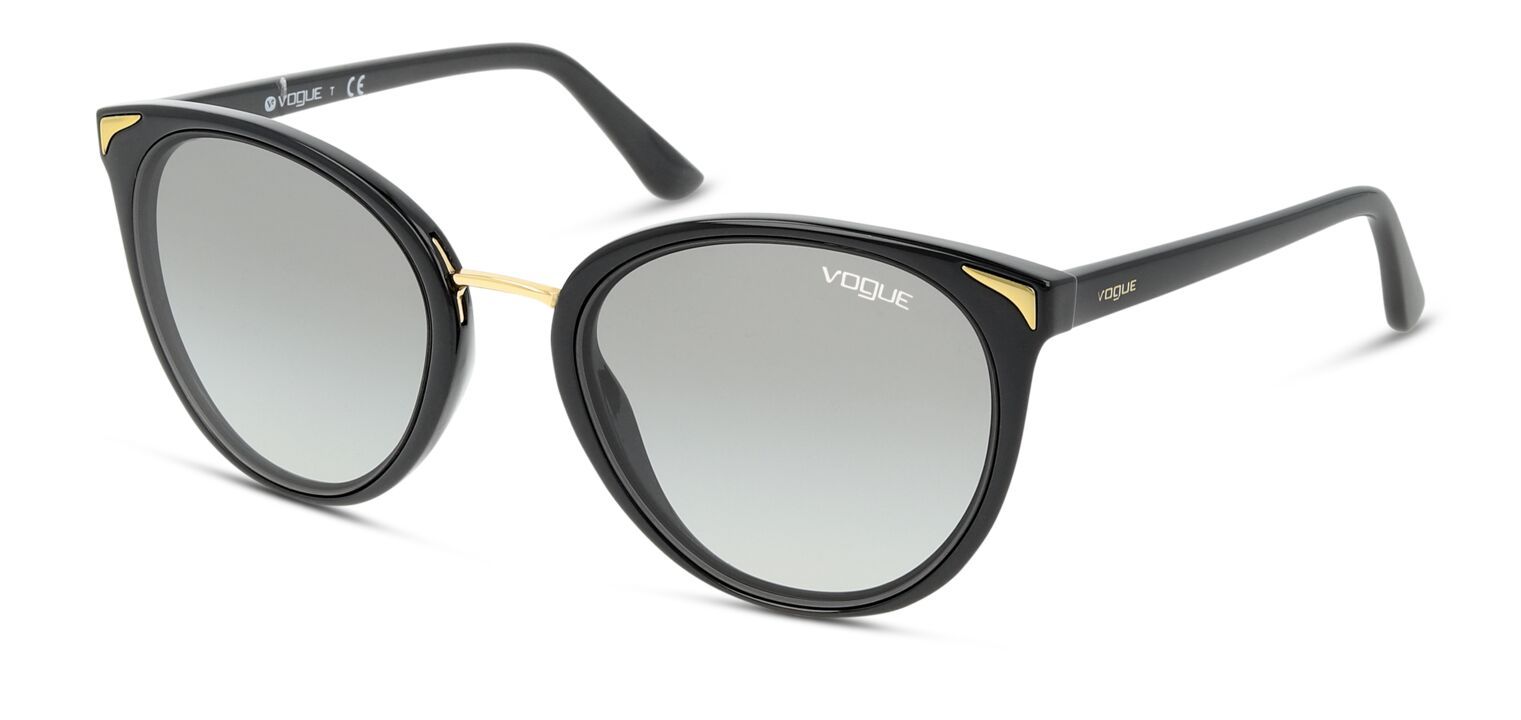 Lunettes de soleil Vogue Papillon 0VO5230S Noir pour Femme