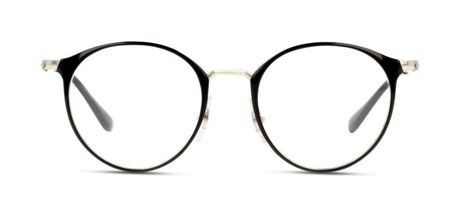 Ray-Ban Rund Brillen 1053 Schwarz für Kind