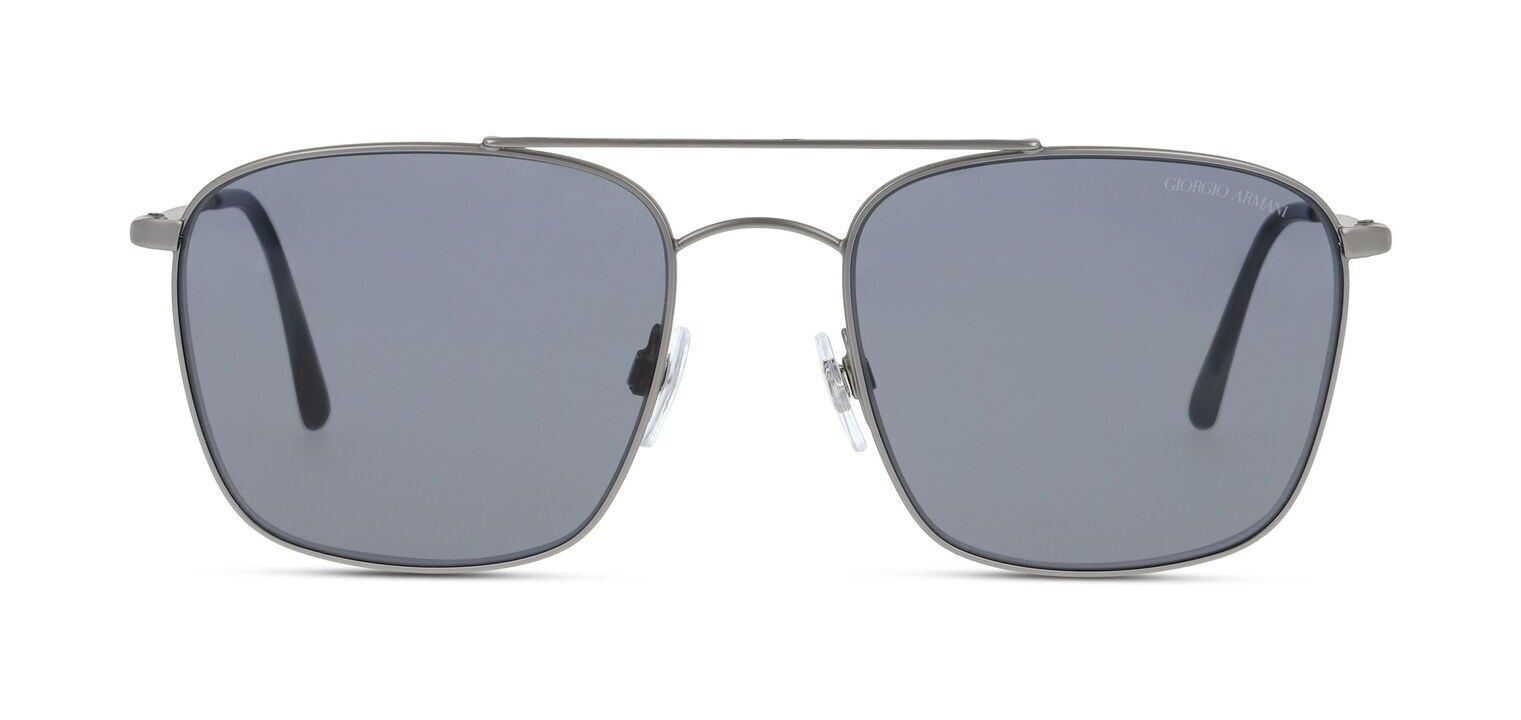 Giorgio Armani Pilot Sonnenbrillen 0AR6080 Grau für Herren