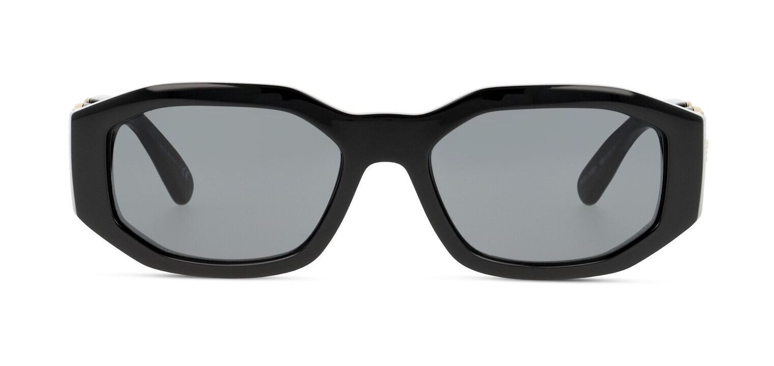 Lunettes de soleil Versace Ovale 0VE4361 Noir pour Homme