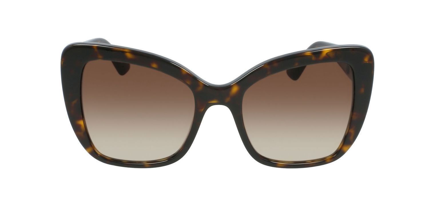 Lunettes de soleil Dolce & Gabbana Papillon DG4348 Ecaille pour Femme