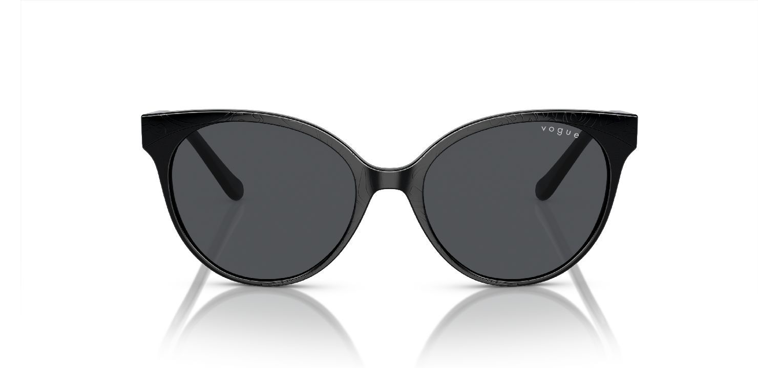 Vogue Round Sunglasses 0VO5246S Black for Woman