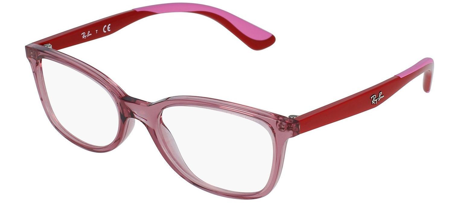 Lunettes de vue Ray-Ban Wayfarer 0RY1586 Rouge pour Enfant