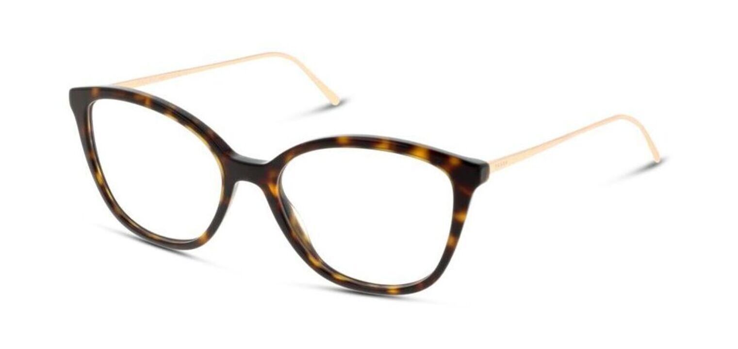 Prada Schmetterling Brillen 0PR 11VV Havana für Dame