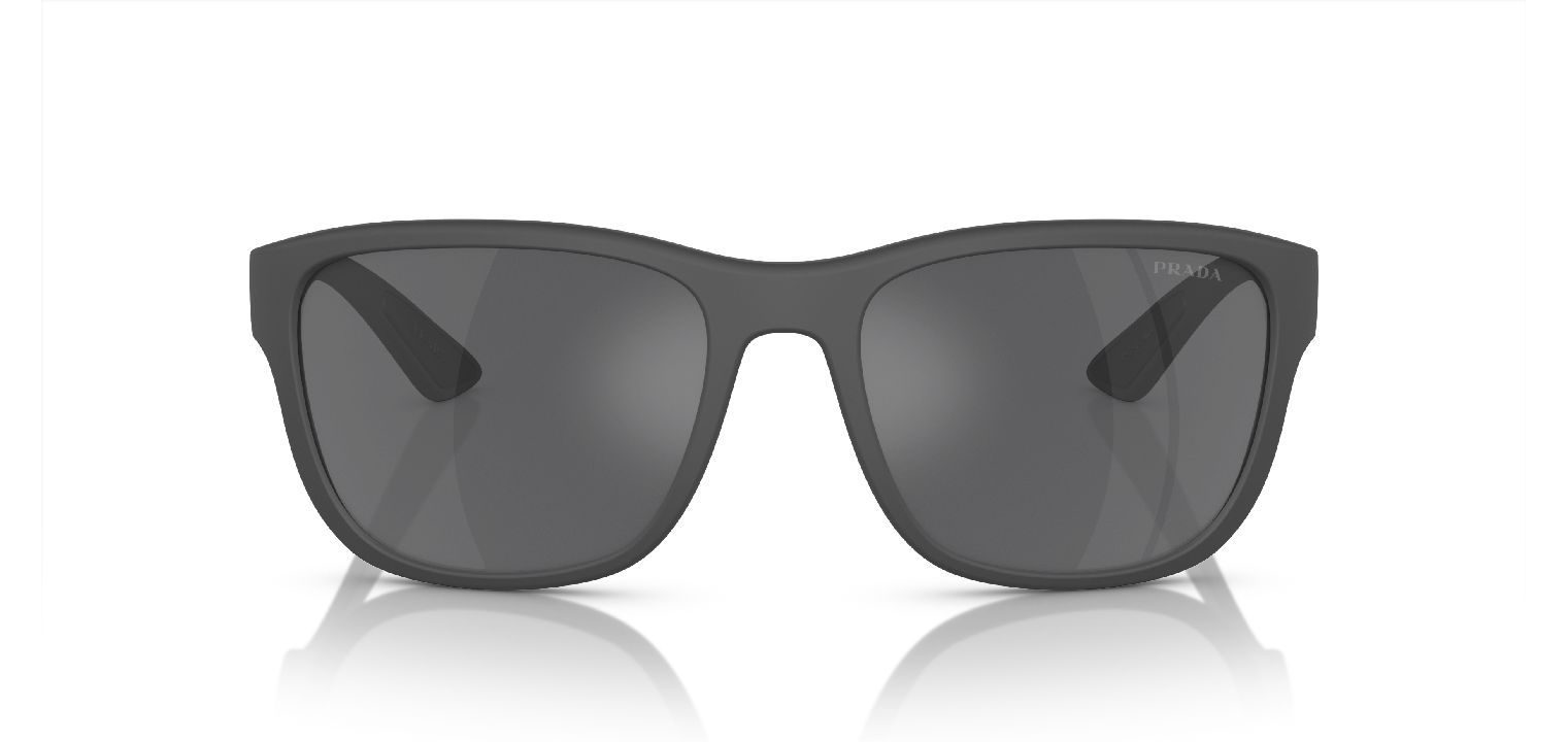 Prada Linea Rossa Rectangle Sunglasses 0PS 01US Grey for Man