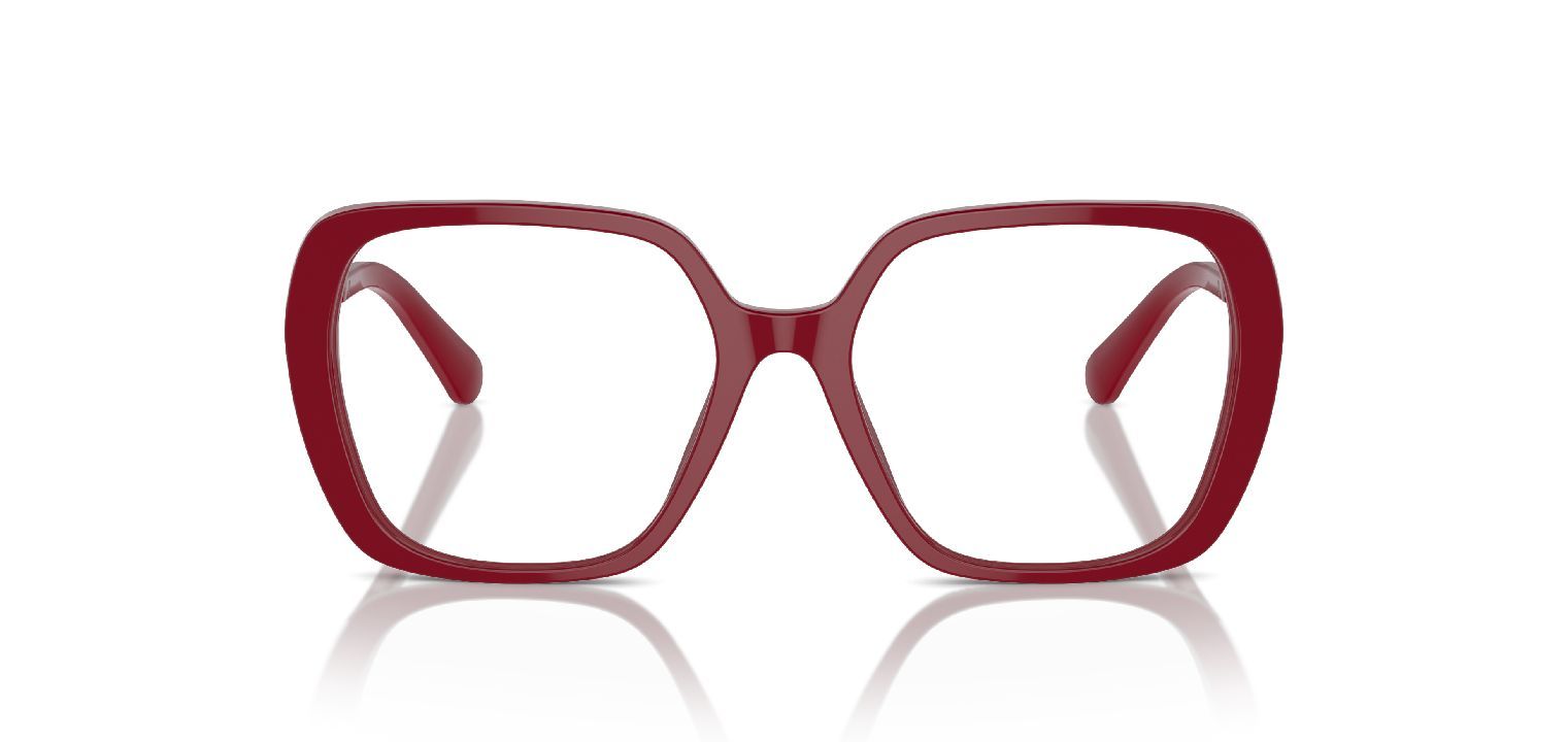 Chanel Carré Eyeglasses 0CH3462 Red for Woman