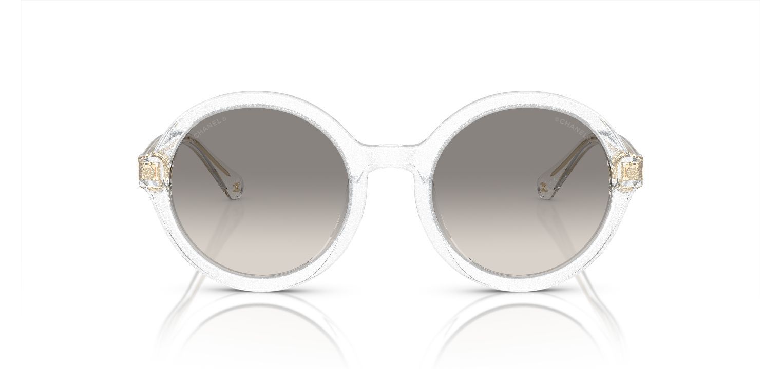 Chanel Round Sunglasses 0CH5522U Transparent for Woman