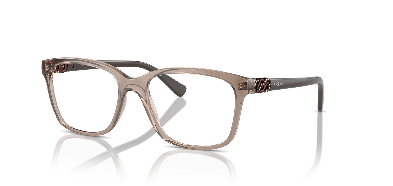 Vogue Rechteckig Brillen 0VO5574B Braun für Damen