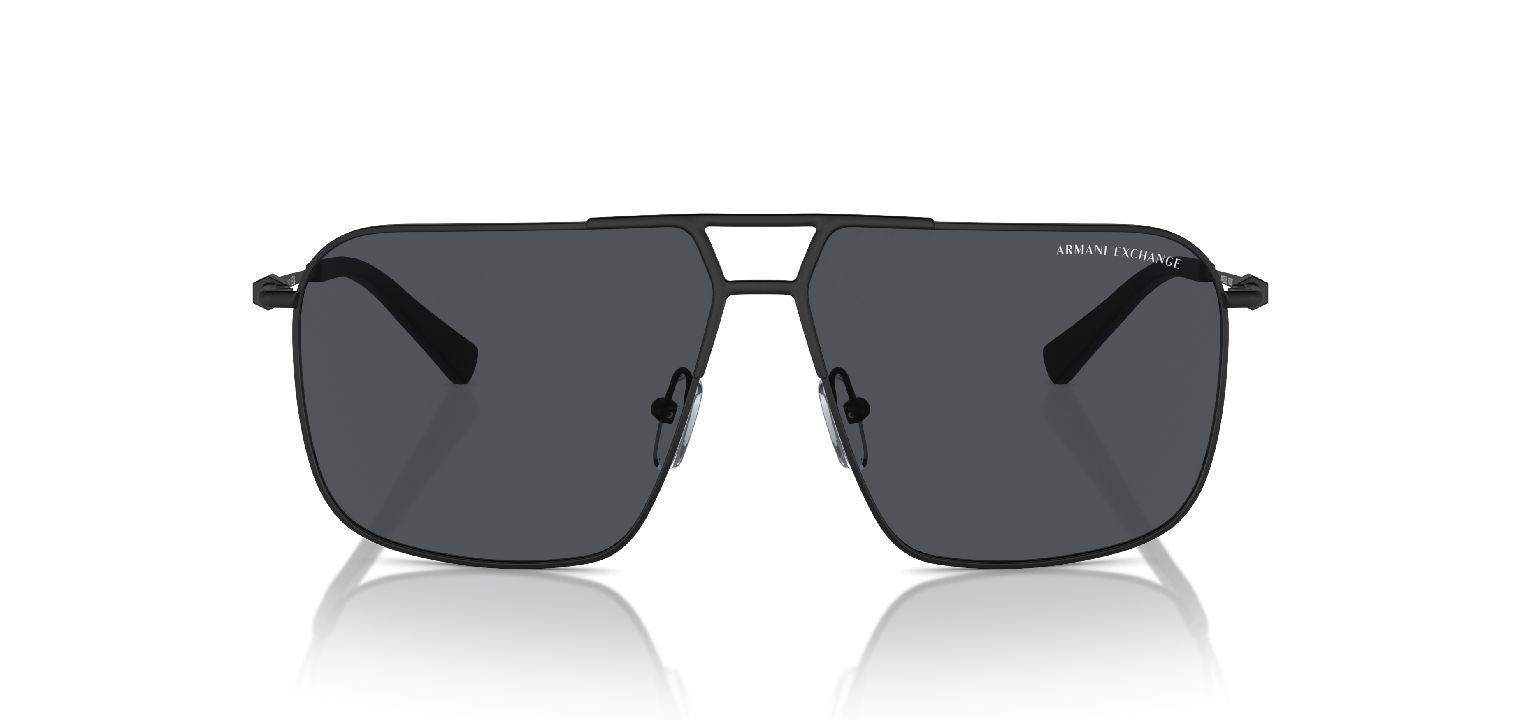 Lunettes de soleil Armani Exchange Aviator 0AX2050S Noir pour Homme