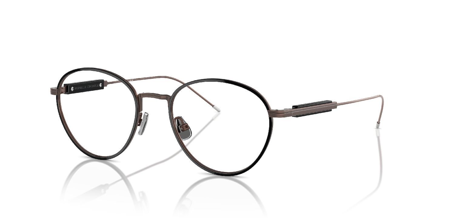 Brunello Cucinelli Rund Brillen 0BC1003T Braun für Damen/Herren