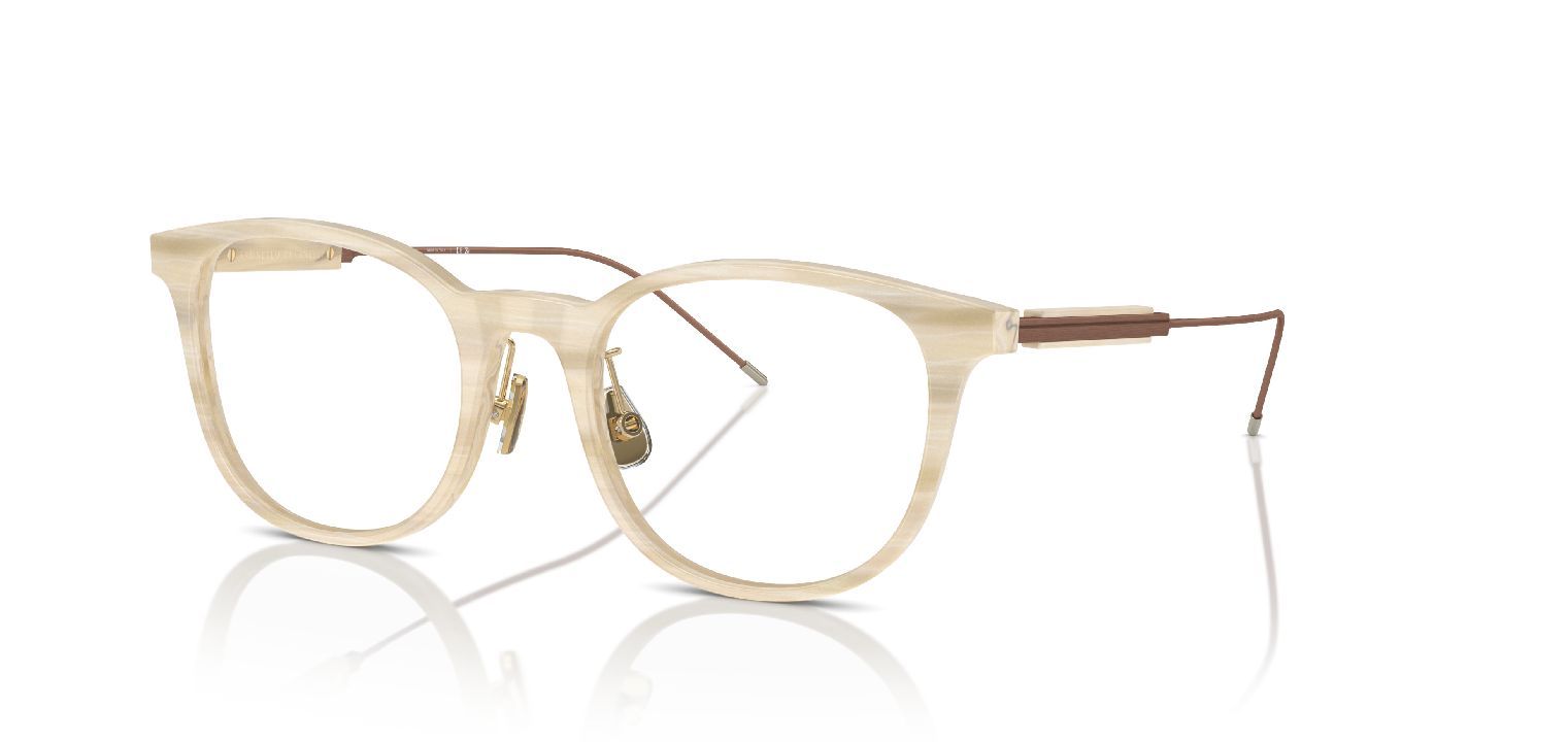 Brunello Cucinelli Quadratisch Brillen 0BC3006 Beige für Damen/Herren