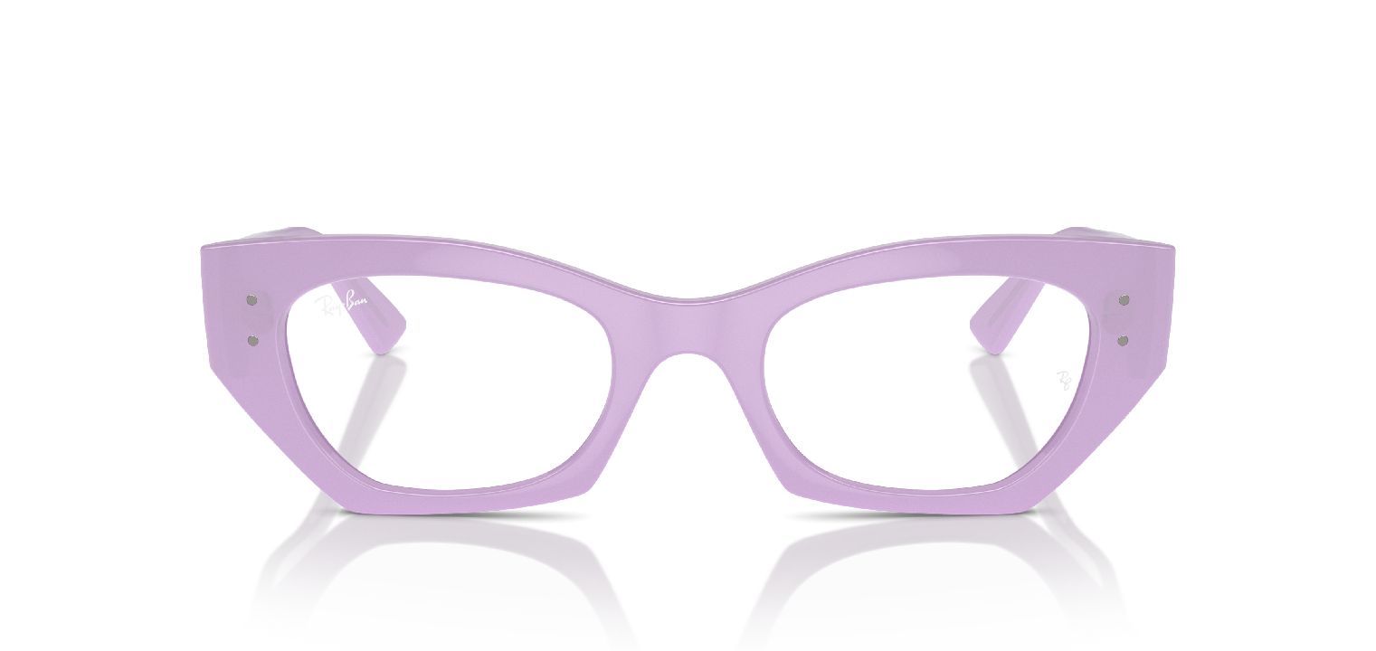 Ray-Ban Fantasie Brillen 0RX7330 Violett für Damen/Herren