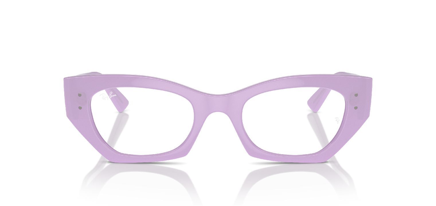 Ray-Ban Fantasie Brillen 0RX7330 Violett für Damen/Herren