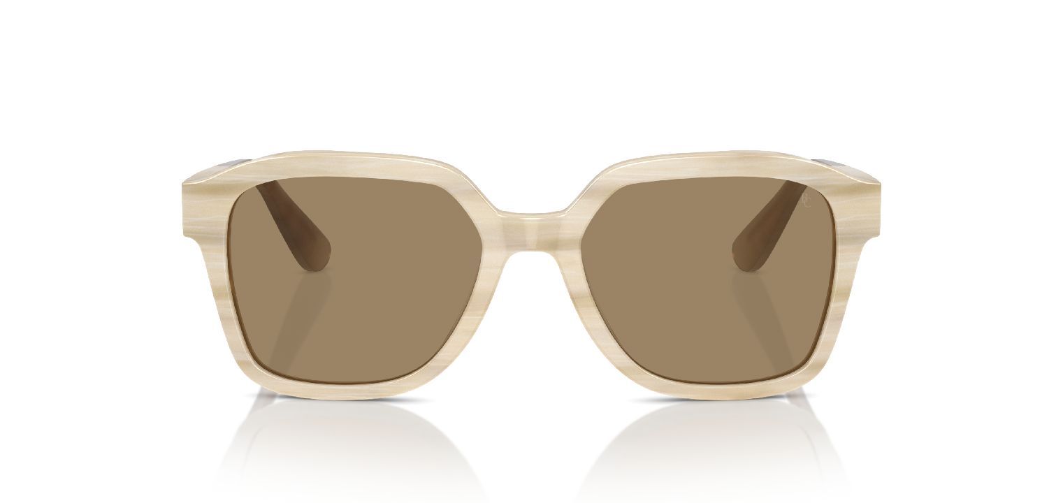 Lunettes de soleil Brunello Cucinelli Carré 0BC4005S Beige pour Homme-Femme