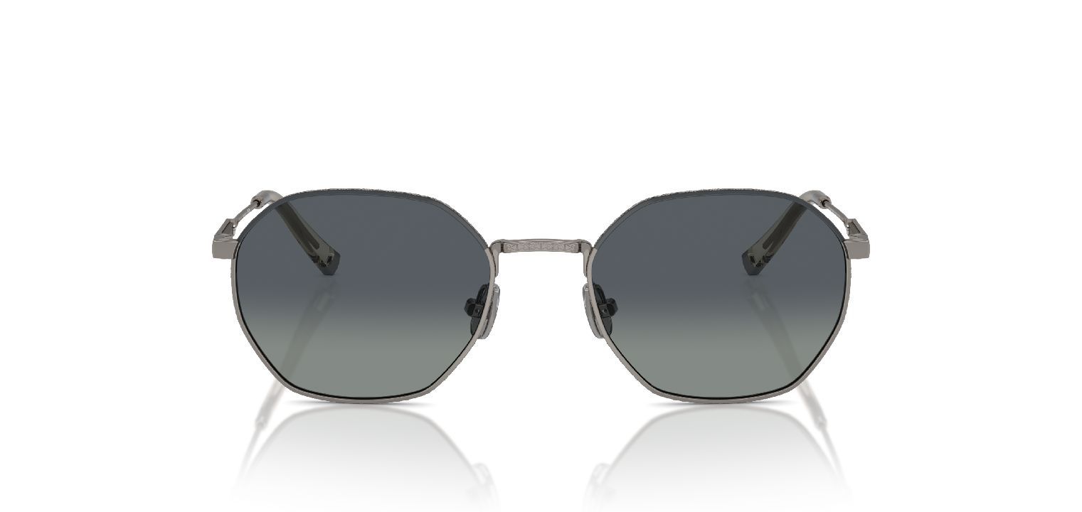 Lunettes de soleil Brunello Cucinelli Ronde 0BC2003ST Gris pour Homme-Femme