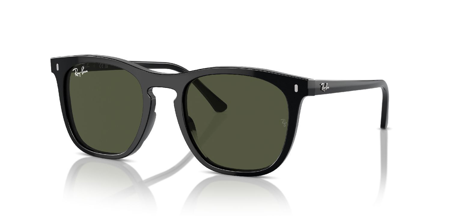 Lunettes de soleil Ray-Ban Carré 0RB2210 Noir pour Homme-Femme