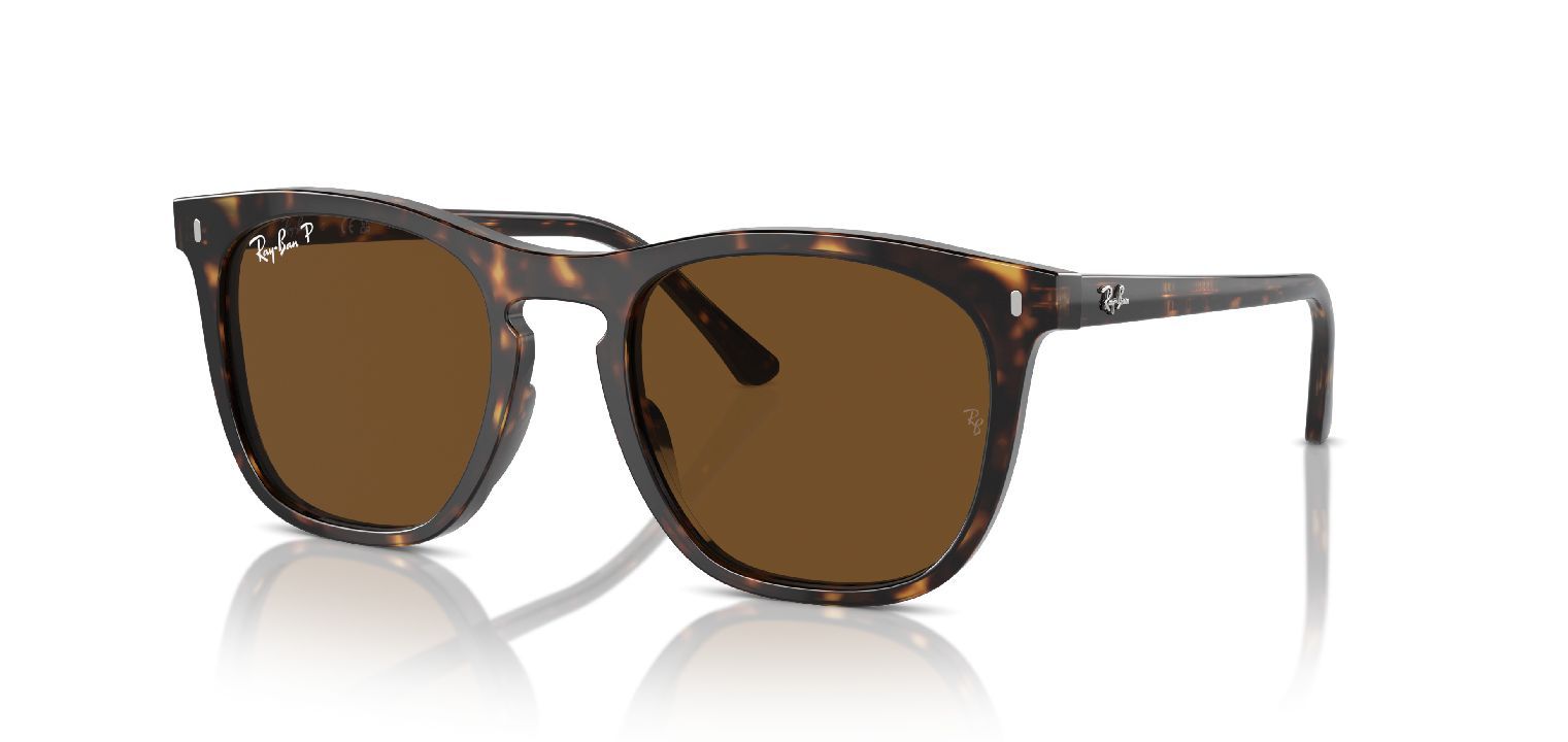 Ray-Ban Quadratisch Sonnenbrillen 0RB2210 Schildpatt für Damen/Herren