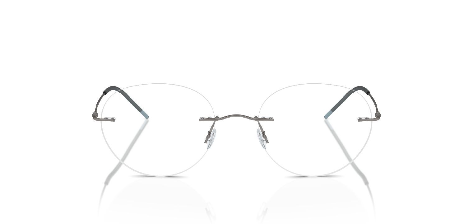 Giorgio Armani Rund Brillen 0AR5147 Grau für Herren