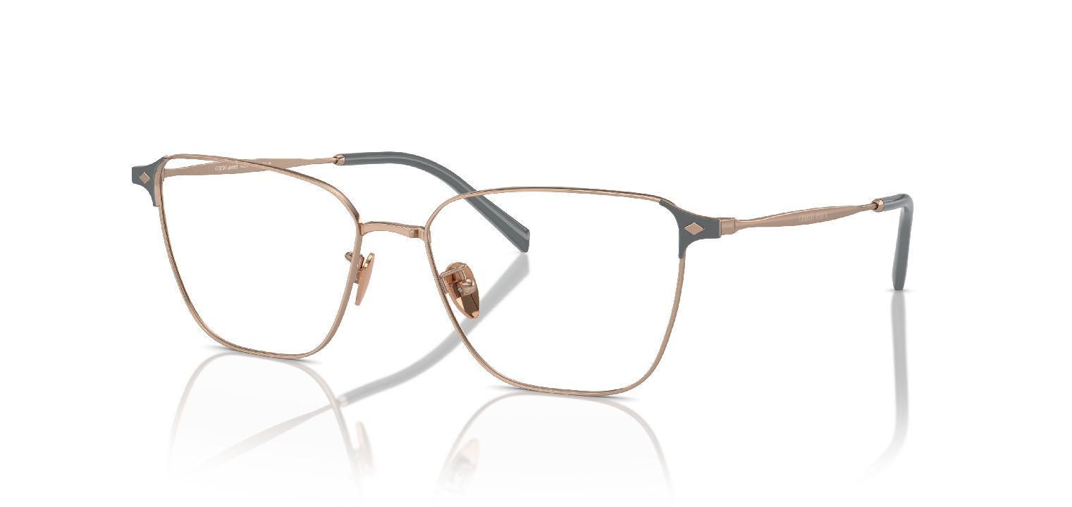 Lunettes de vue Giorgio Armani Carré 0AR5144 Rose pour Femme