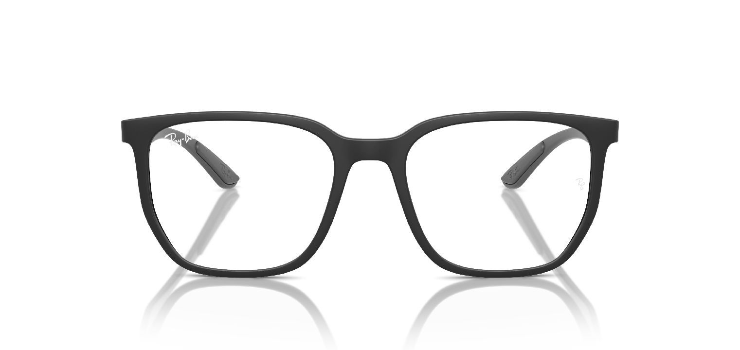 Ray-Ban Rectangle Eyeglasses 0RX7235 Black for Unisex