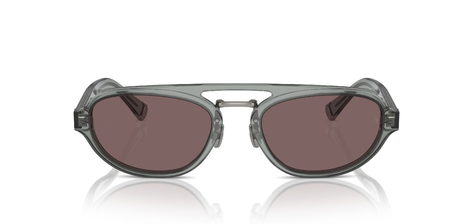Brunello Cucinelli Oval Sunglasses 0BC4008S Grey for Unisex