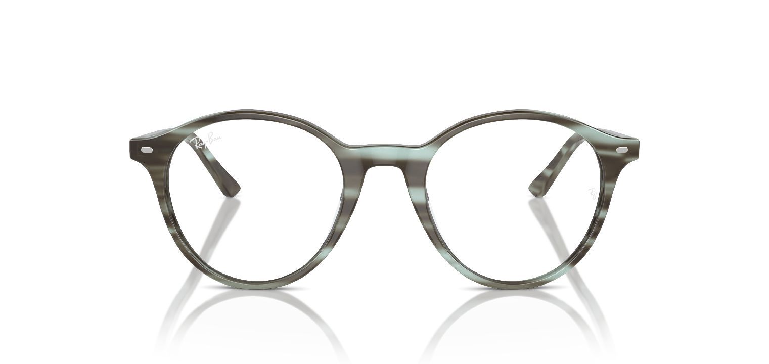 Ray-Ban Rund Brillen 0RX5430 Grün für Damen/Herren