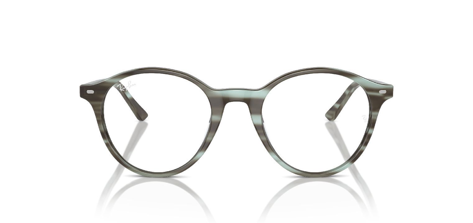 Lunettes de vue Ray-Ban Ronde 0RX5430 Vert pour Homme-Femme