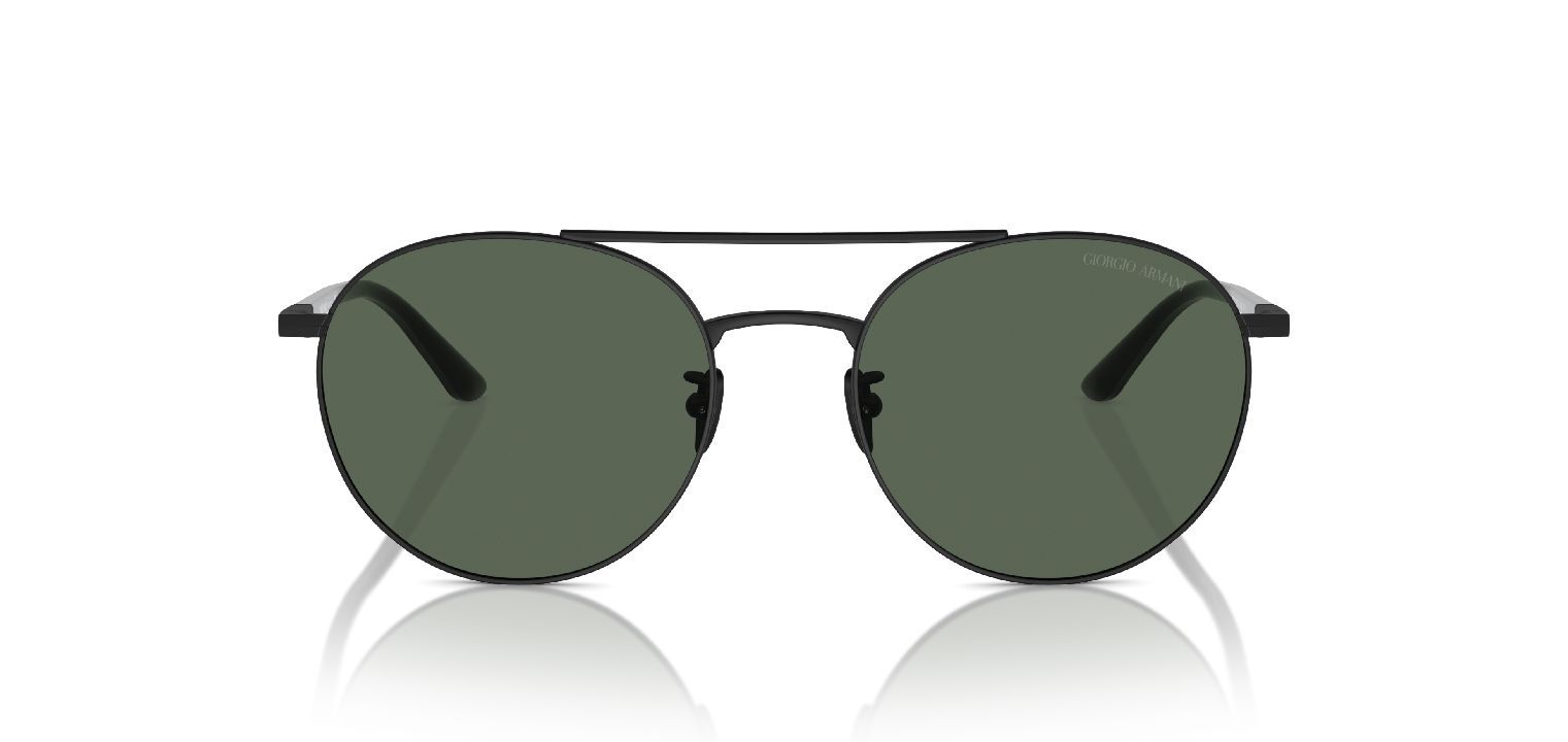 Giorgio Armani Rund Sonnenbrillen 0AR6156 Schwarz für Herren