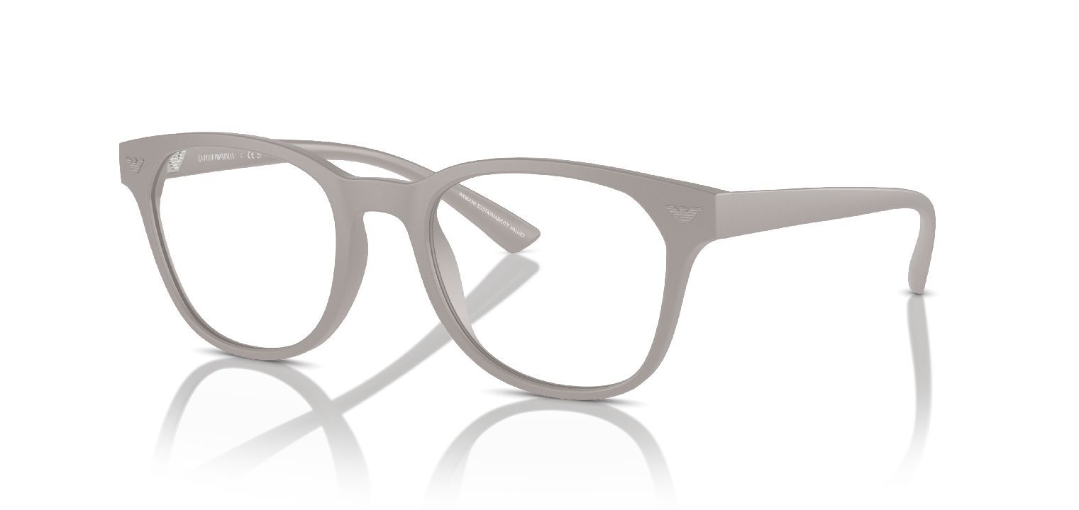 Emporio Armani Round Eyeglasses 0EA3240U Grey for Man