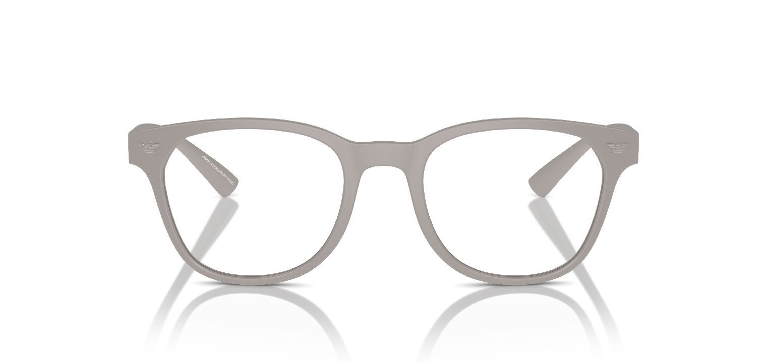 Emporio Armani Round Eyeglasses 0EA3240U Grey for Man