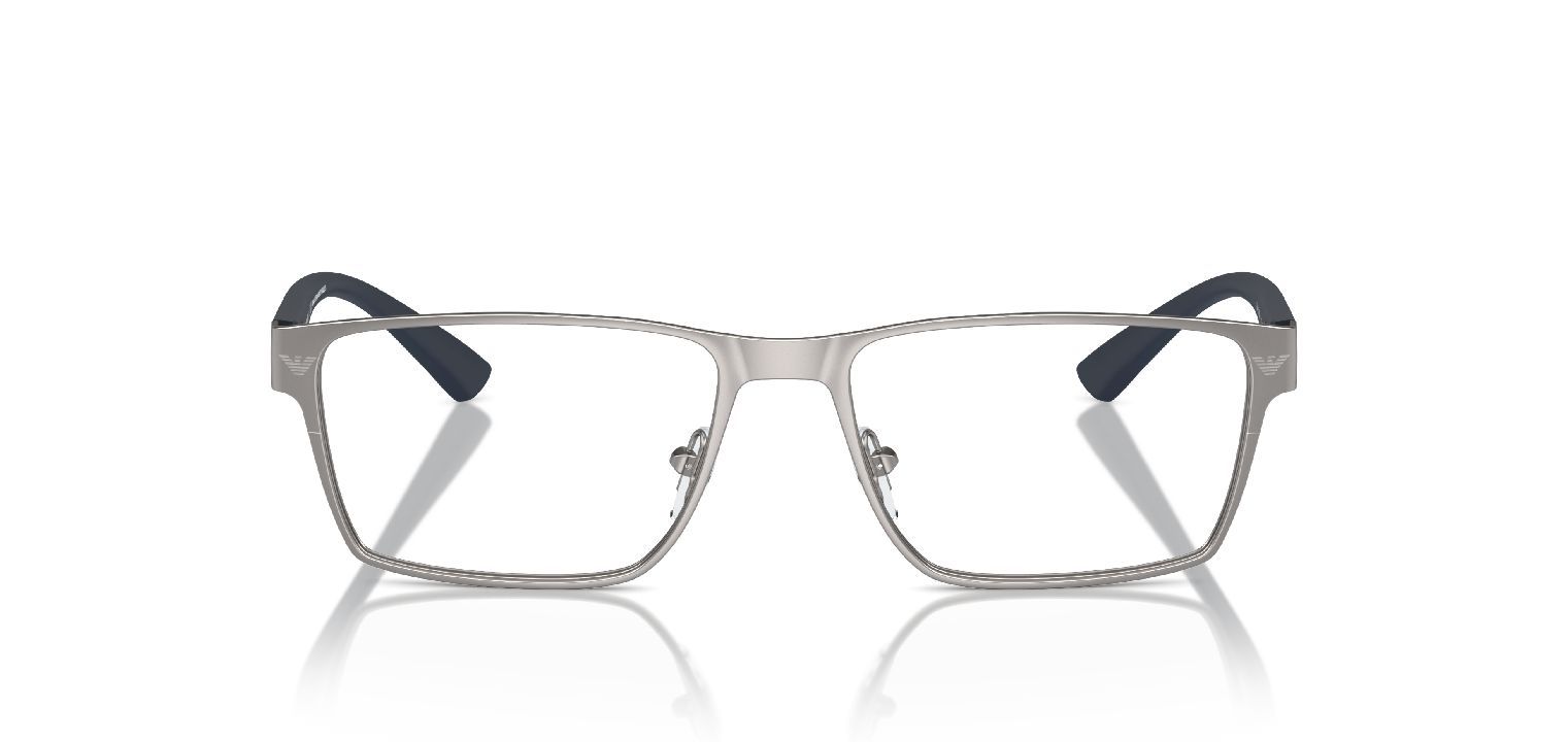 Lunettes de vue Emporio Armani Rectangle 0EA1157 Gris pour Homme