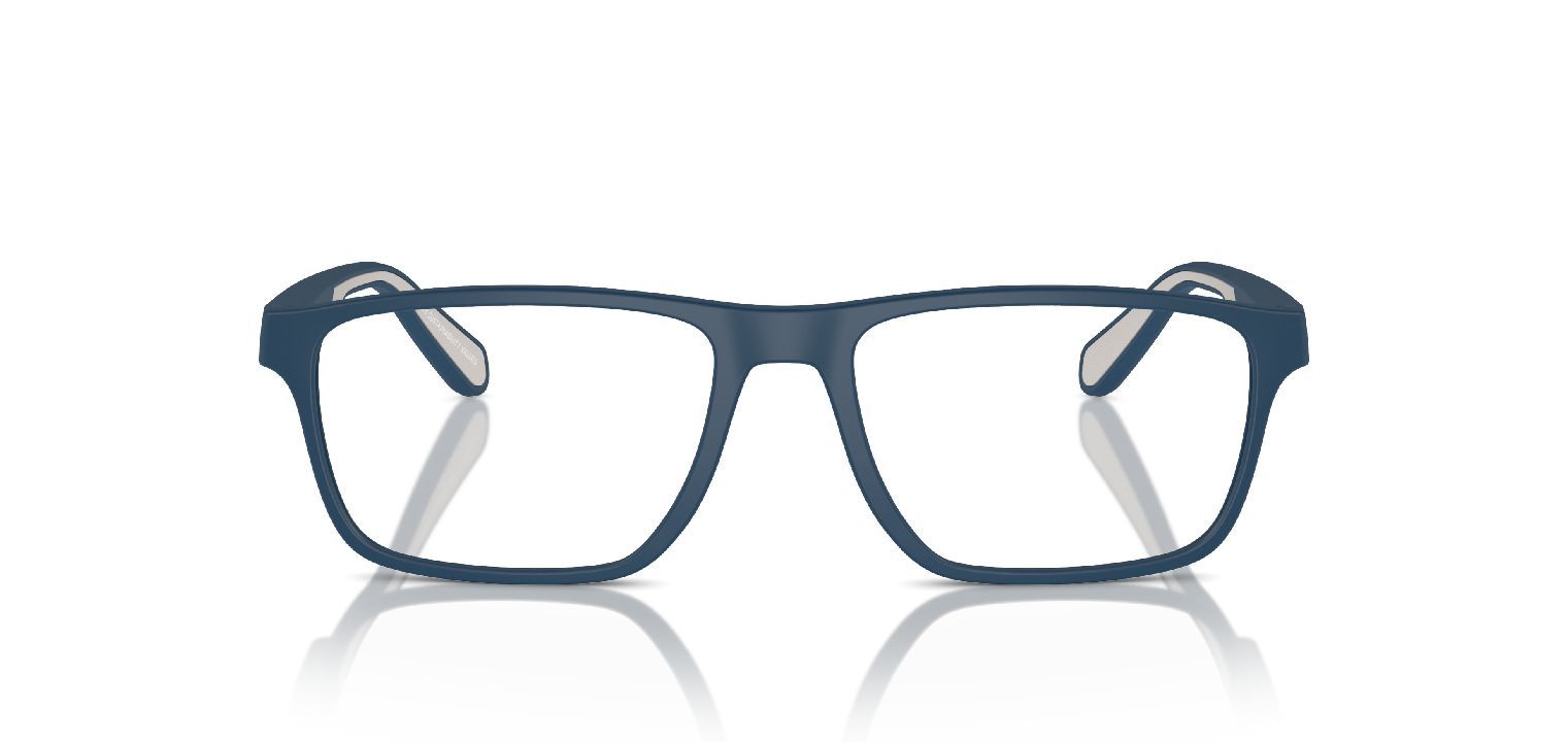 Emporio Armani Rechteckig Brillen 0EA3233 Blau für Herren
