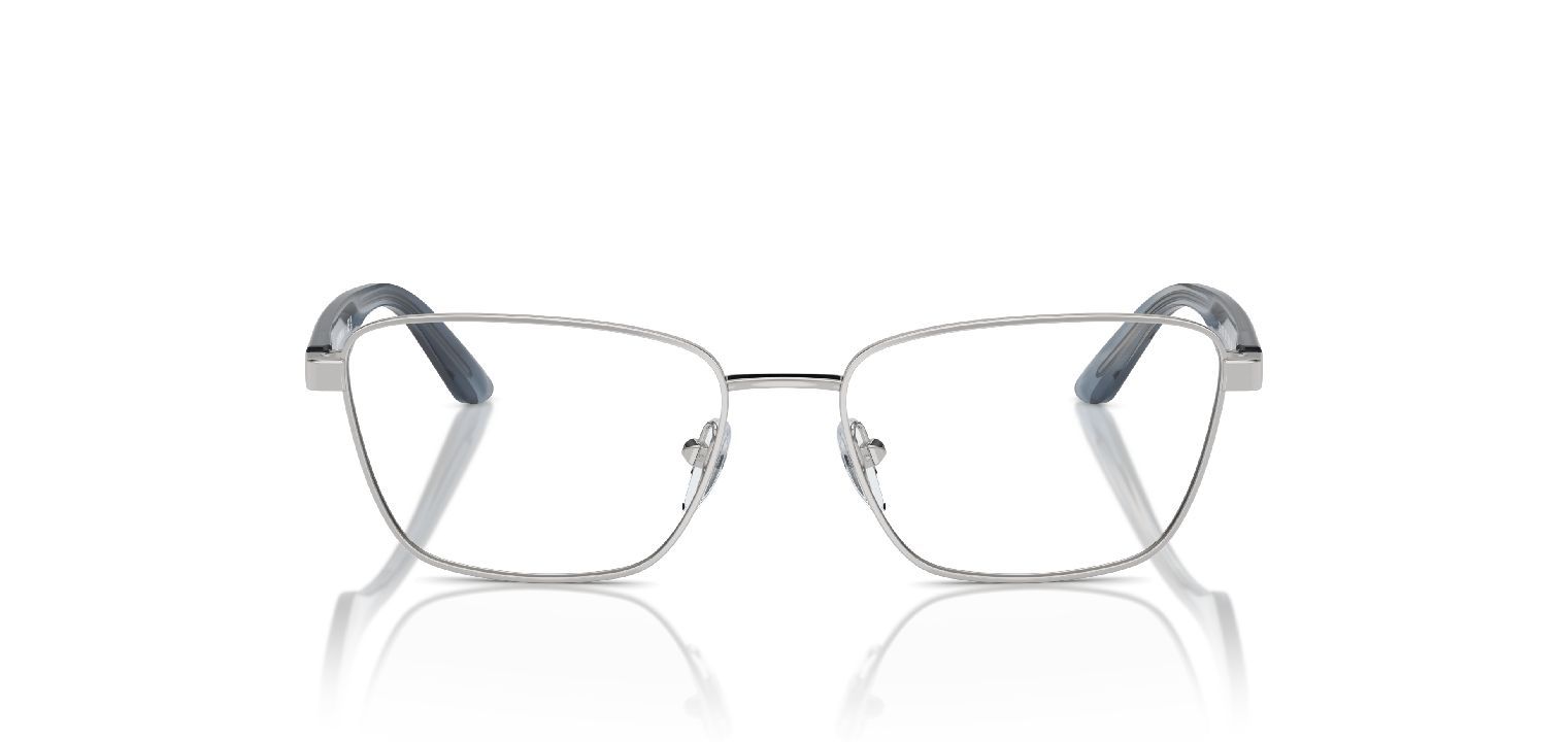Emporio Armani Rectangle Eyeglasses 0EA1156 Silver for Woman