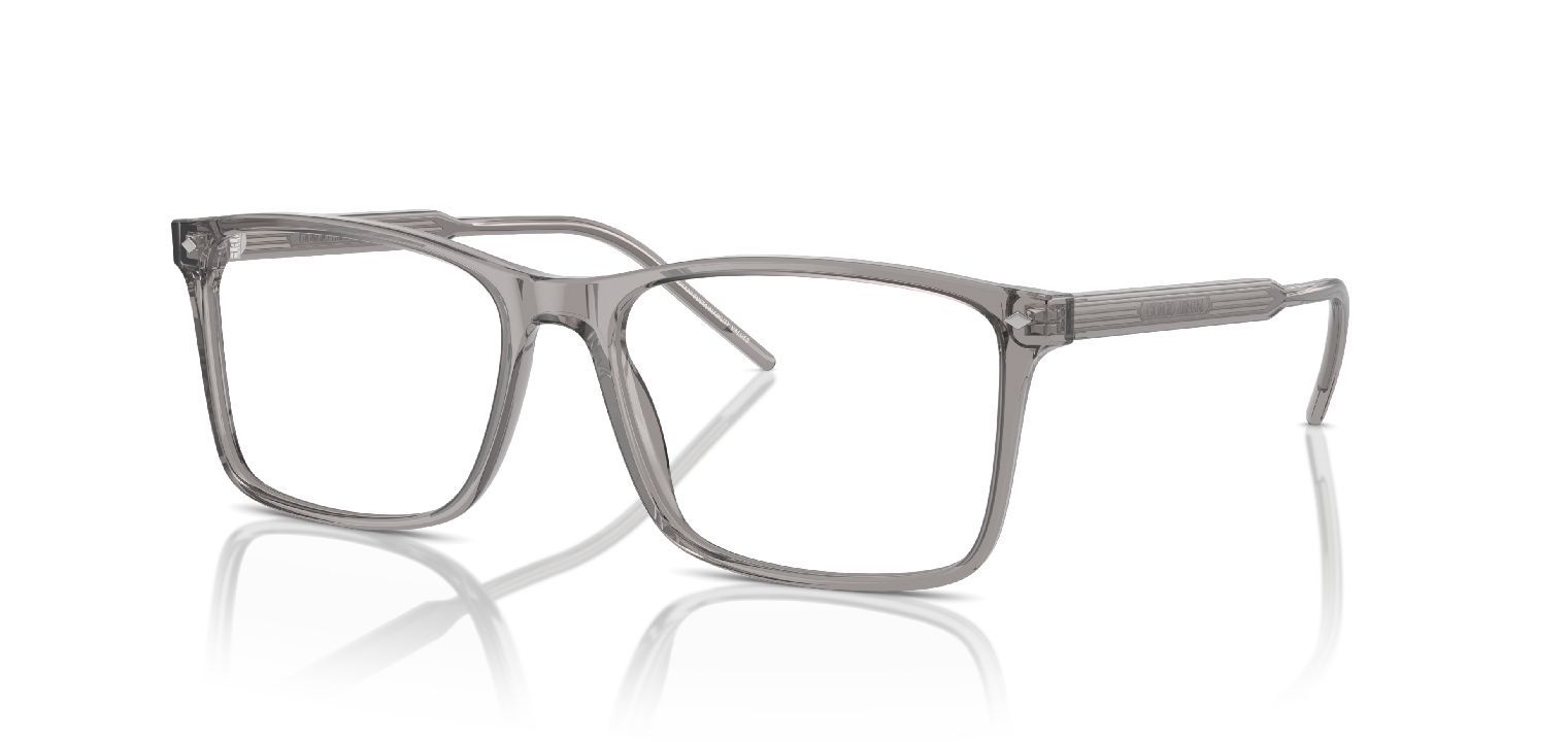 Giorgio Armani Rectangle Eyeglasses 0AR7258 Grey for Man