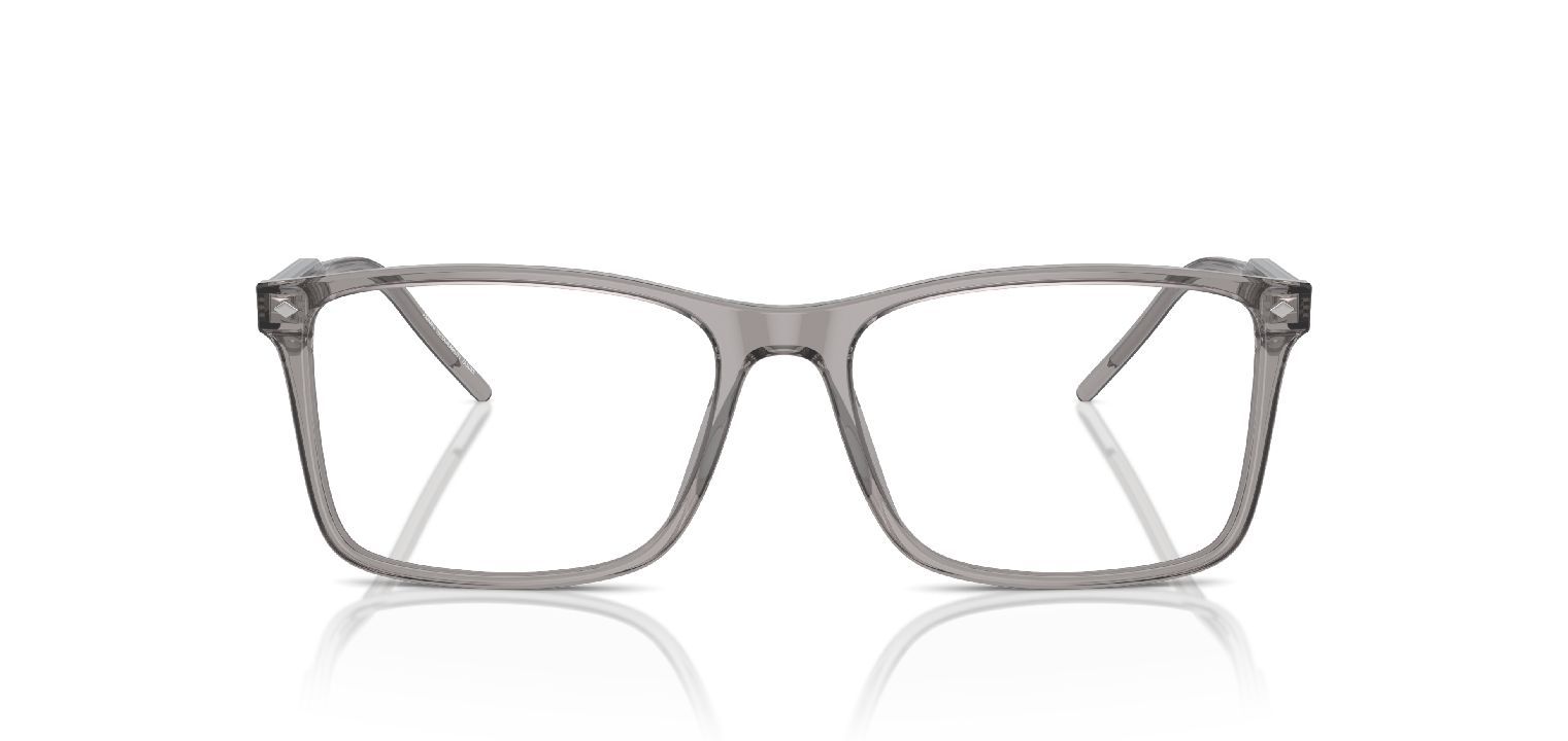 Giorgio Armani Rectangle Eyeglasses 0AR7258 Grey for Man