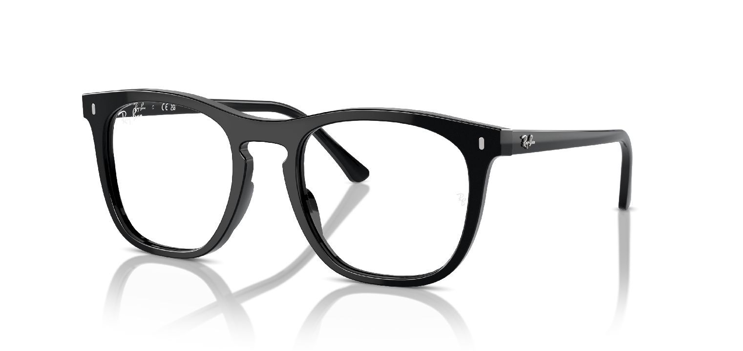 Lunettes de vue Ray-Ban Carré 0RX2210V Noir pour Homme-Femme