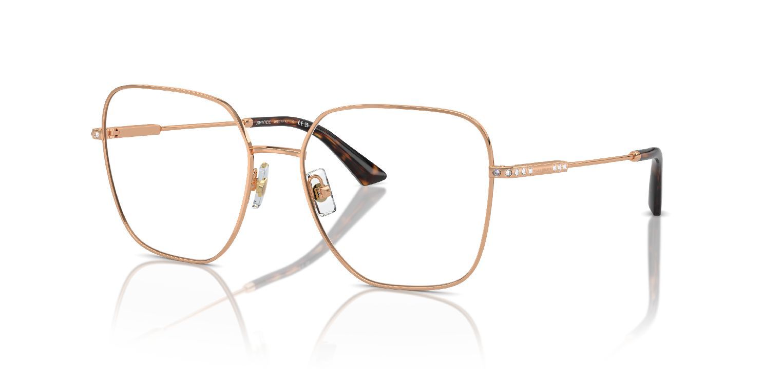 Lunettes de vue Jimmy Choo Carré 0JC2001B Rose pour Femme