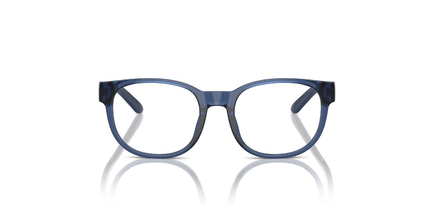Lunettes de vue Polo Prep Ronde 0PP8549U Bleu pour Enfant