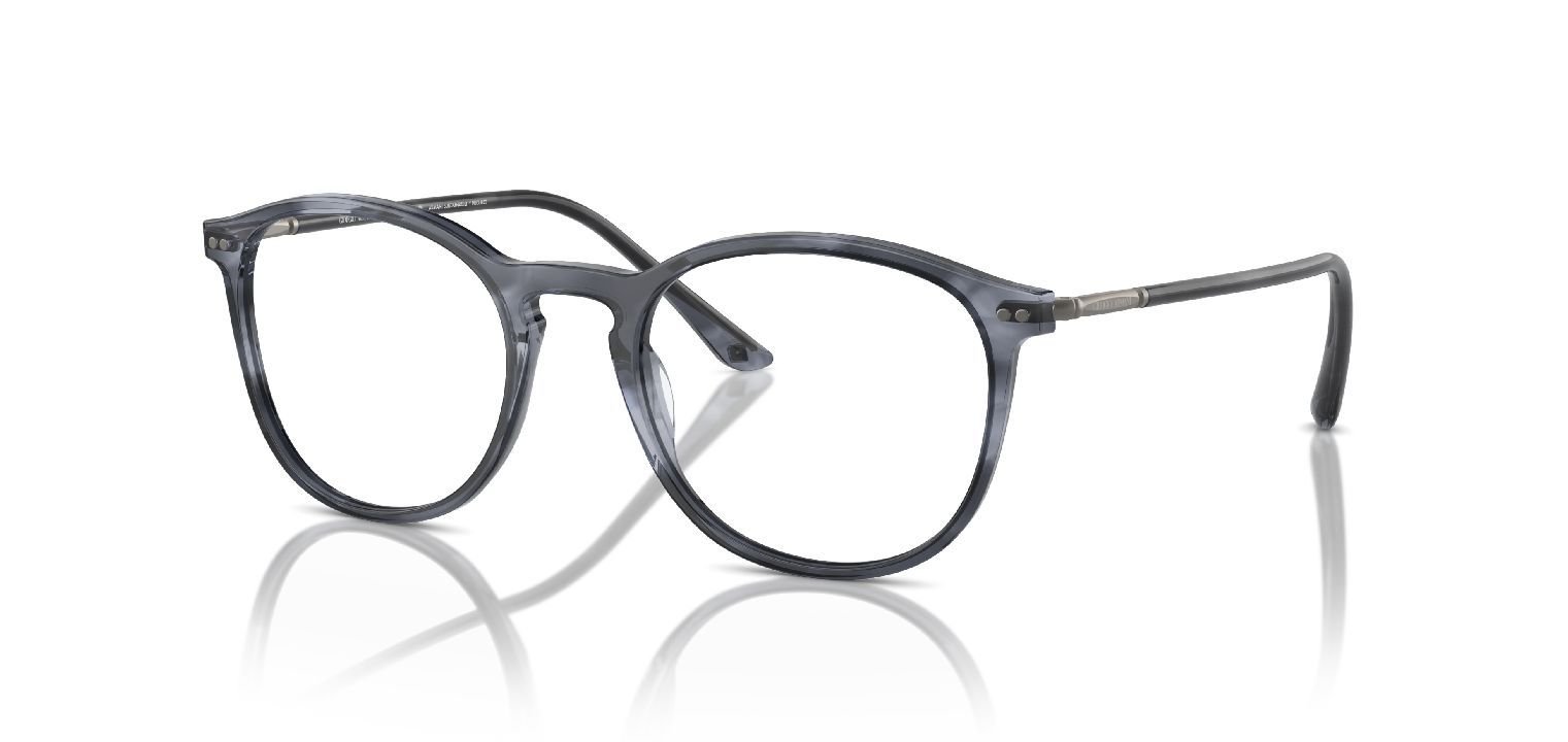 Lunettes de vue Giorgio Armani Ronde 0AR7125 Bleu pour Homme