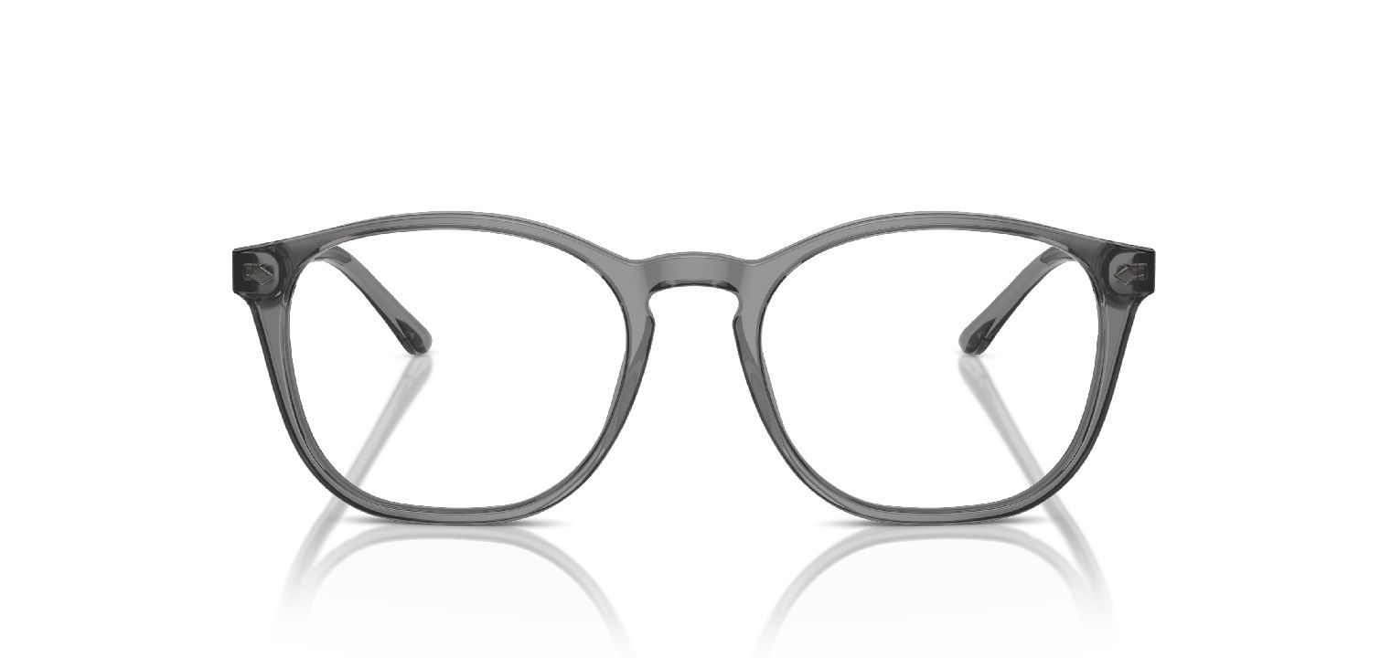 Giorgio Armani Round Eyeglasses 0AR7074 Grey for Man