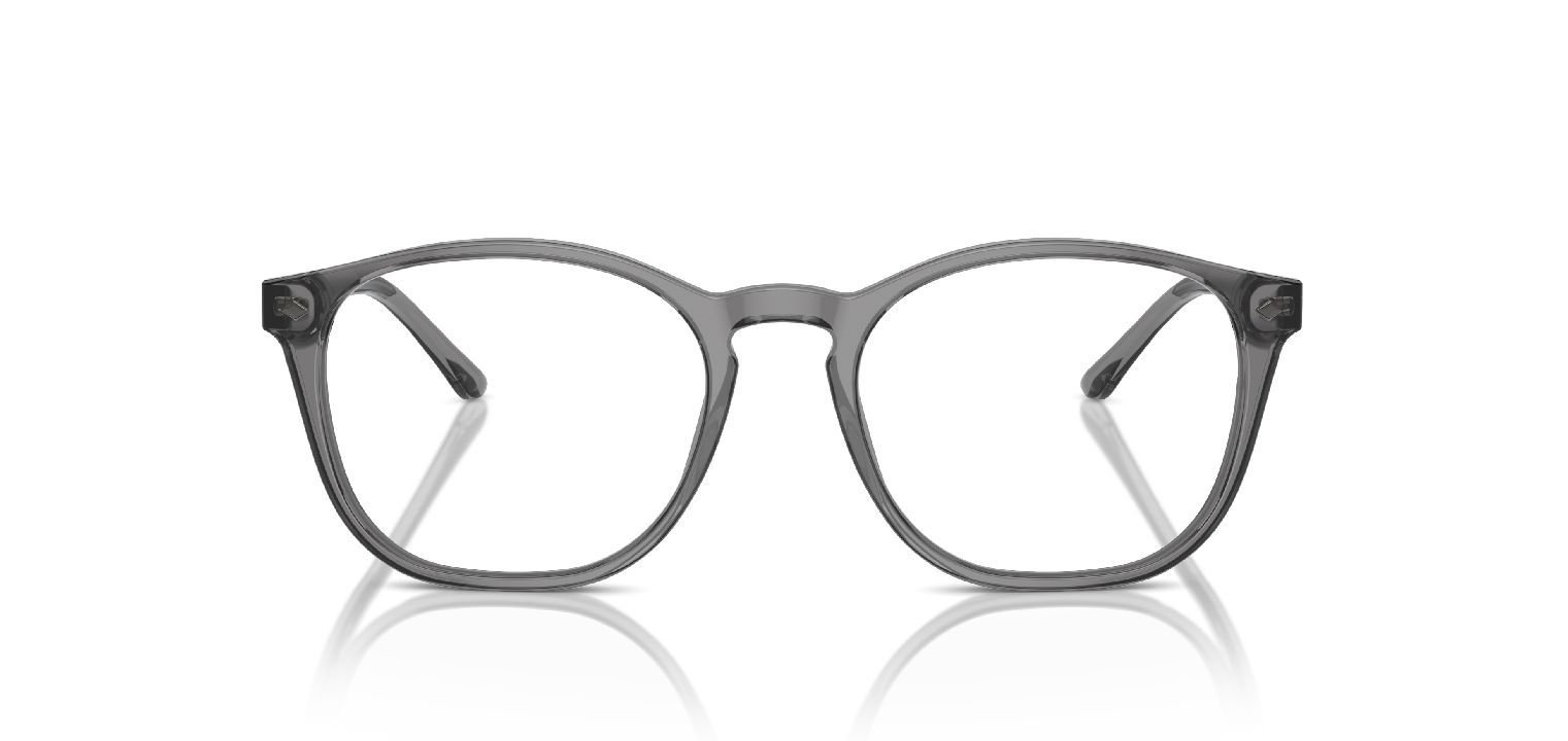 Giorgio Armani Round Eyeglasses 0AR7074 Grey for Man