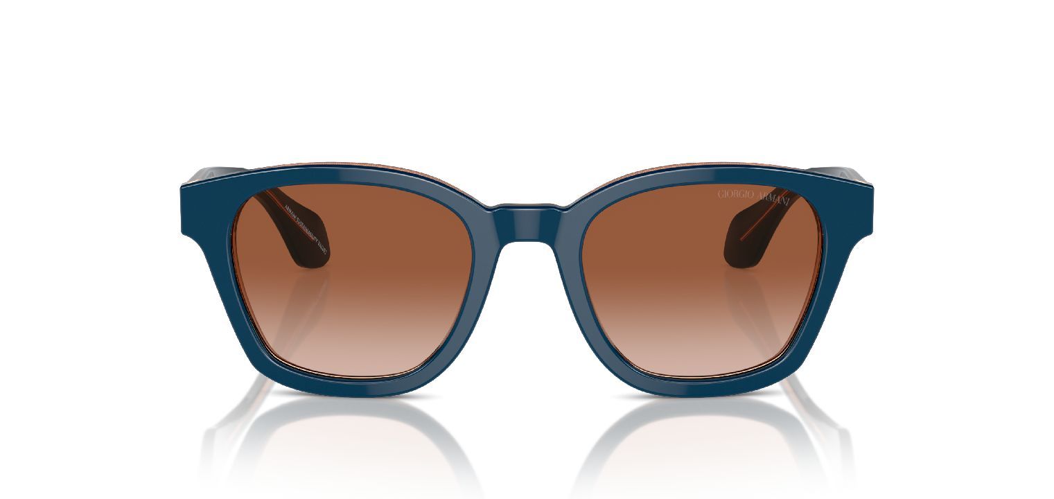 Lunettes de soleil Giorgio Armani Ronde 0AR8207 Bleu pour Homme