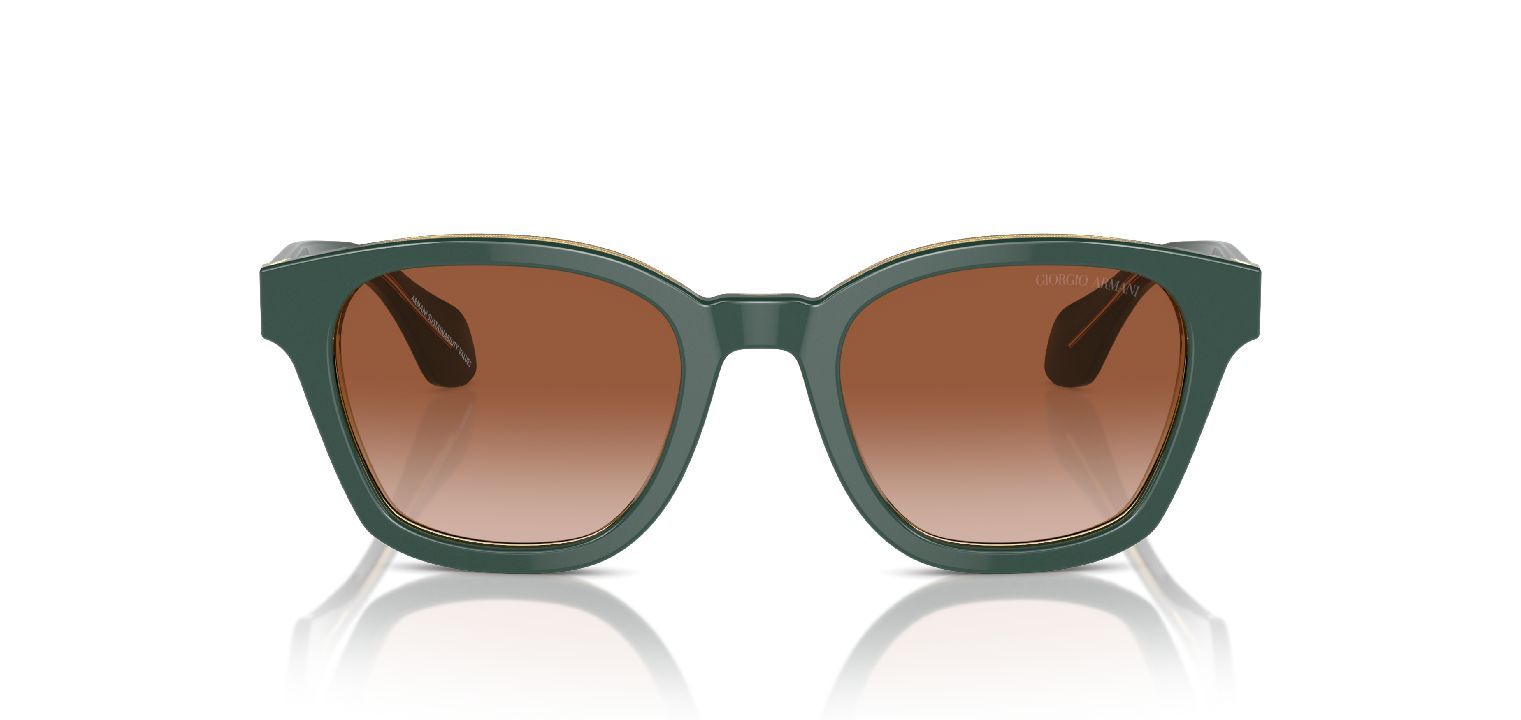 Giorgio Armani Round Sunglasses 0AR8207 Green for Man