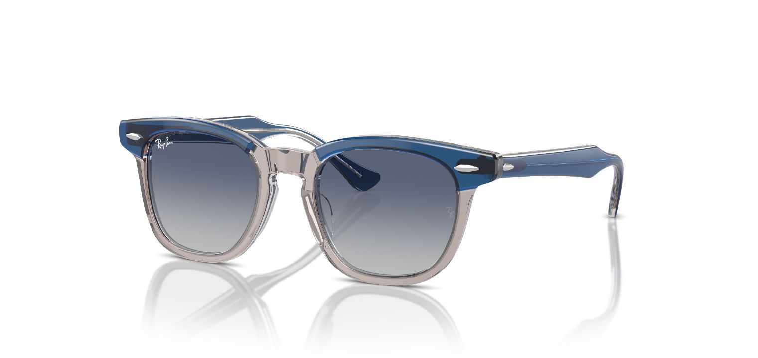 Ray-Ban Quadratisch Sonnenbrillen 0RJ9098S Blau für Kinder