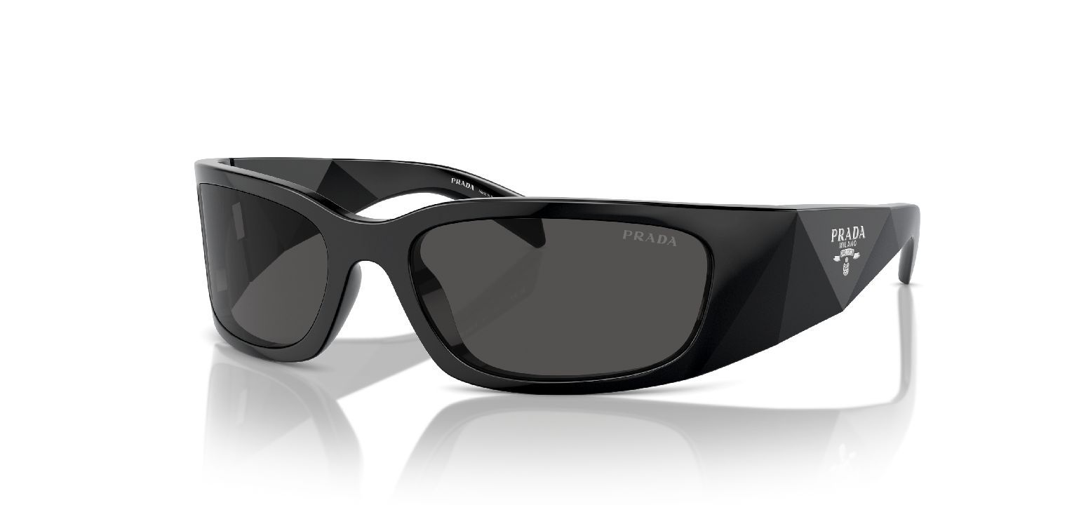 Prada Schmetterling Sonnenbrillen 0PR A14S Schwarz für Damen