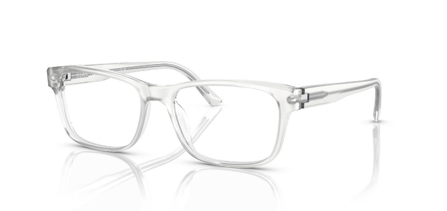 Philippe Starck Rectangle Eyeglasses 0SH3083 Transparent for Man